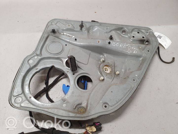 Volkswagen Bora Fensterhebermechanismus ohne Motor Tür hinten 1J4839759E