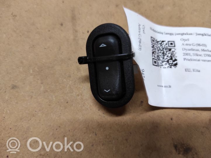 Opel Astra G Electric window control switch 13363100