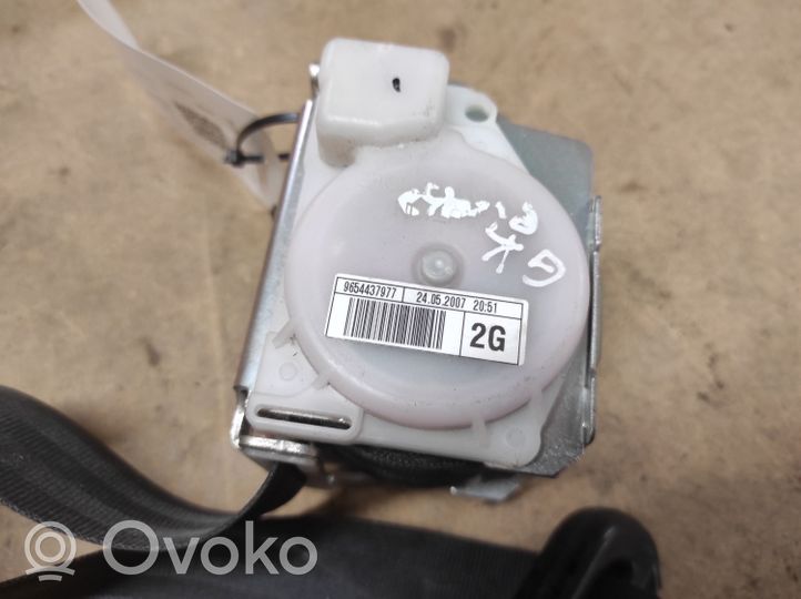 Citroen C4 I Picasso Ceinture de sécurité arrière 9654437977