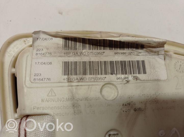 Citroen C4 I Poduszka powietrzna Airbag fotela 96536612ZD