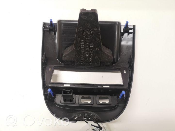 Citroen C1 Radio/GPS head unit trim 554050H010