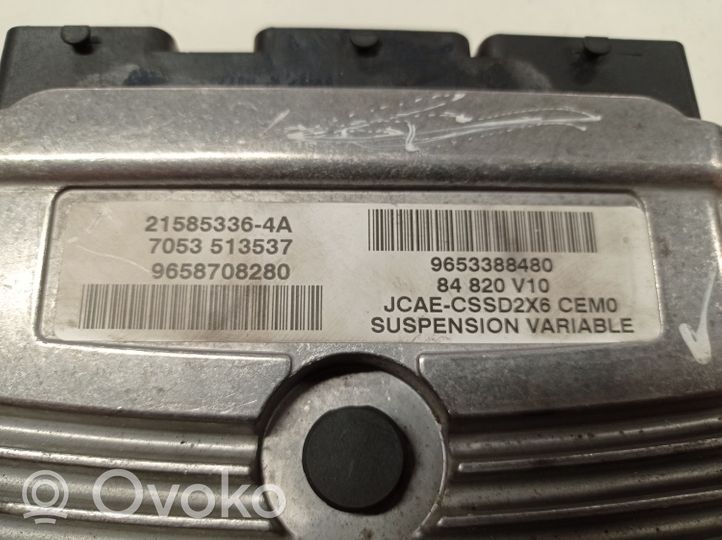 Citroen C6 Sterownik / Moduł skrzyni biegów 9658708280