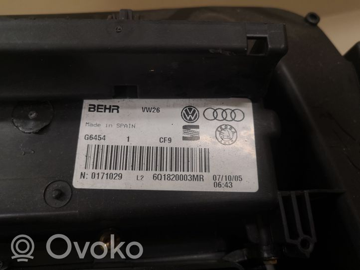 Volkswagen Polo IV 9N3 Interior heater climate box assembly 6Q1820003MR