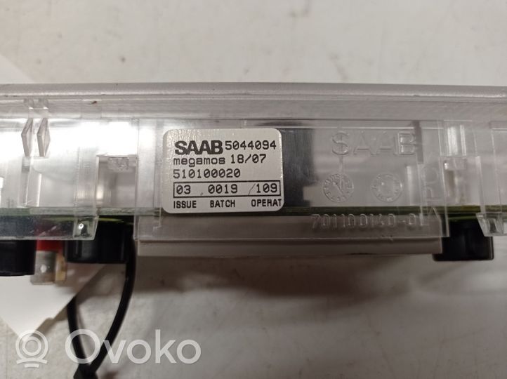 Saab 9-5 Lampka podsufitki tylna 5044094