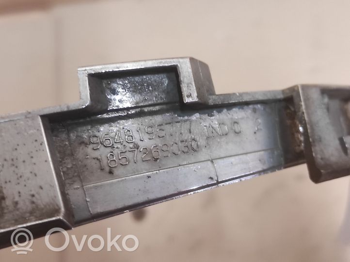 Peugeot 407 Modanatura separatore del paraurti anteriore 9648195777