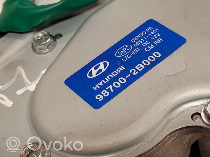 Hyundai Santa Fe Takalasinpyyhkimen moottori 987002B000