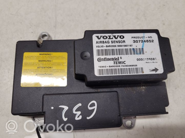 Volvo S40 Centralina/modulo airbag 30724652