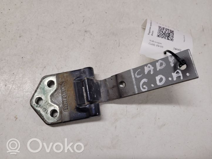 Volkswagen Caddy Loading door lower hinge 2K0827152B