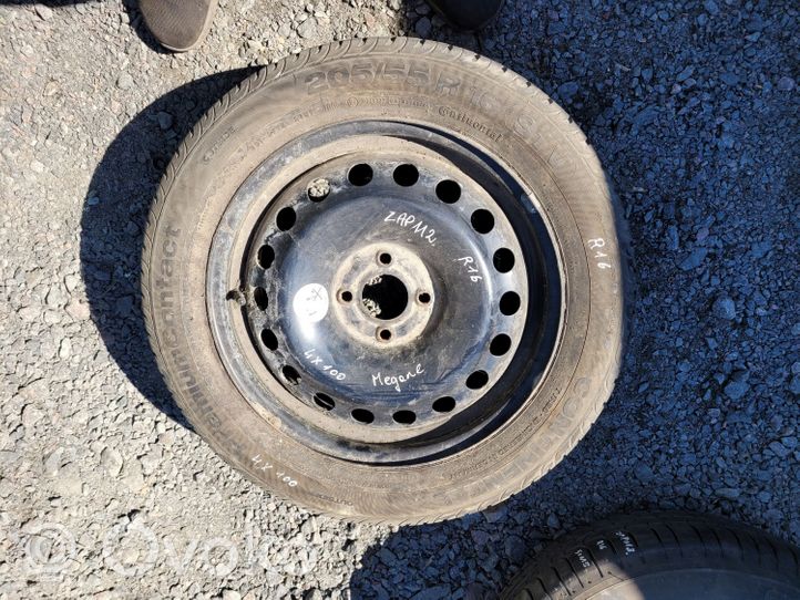 Renault Megane II R16 spare wheel 4X100