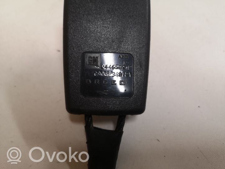 Opel Vectra C Boucle de ceinture de sécurité avant 24465994F