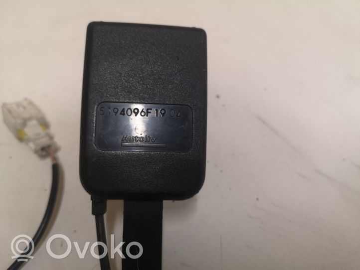 Citroen C5 Klamra przedniego pasa bezpieczeństwa A6025587