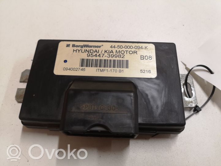 Hyundai Tucson JM Module de contrôle de boîte de vitesses ECU 9544739982