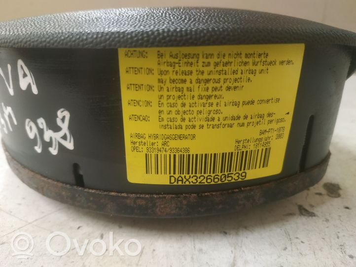 Opel Meriva A Airbag dello sterzo B0283200