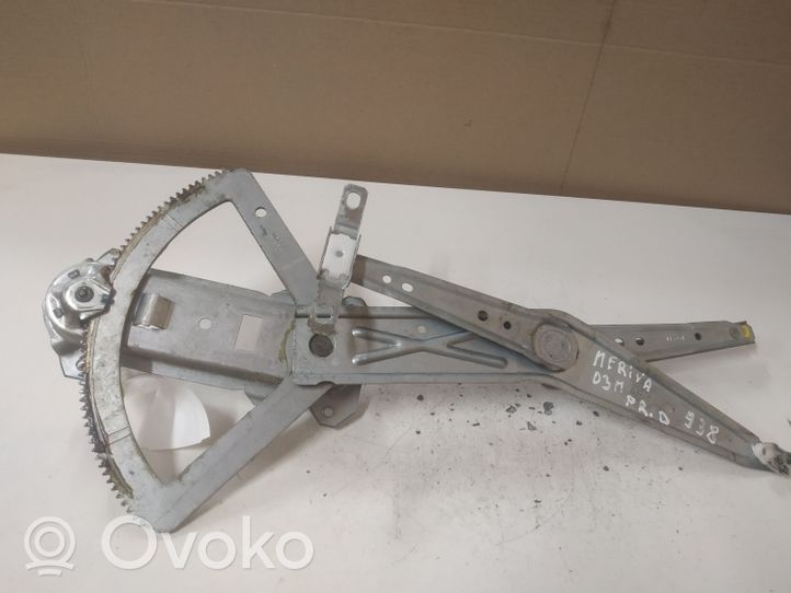 Opel Meriva A Front door manual window regulator 93367908