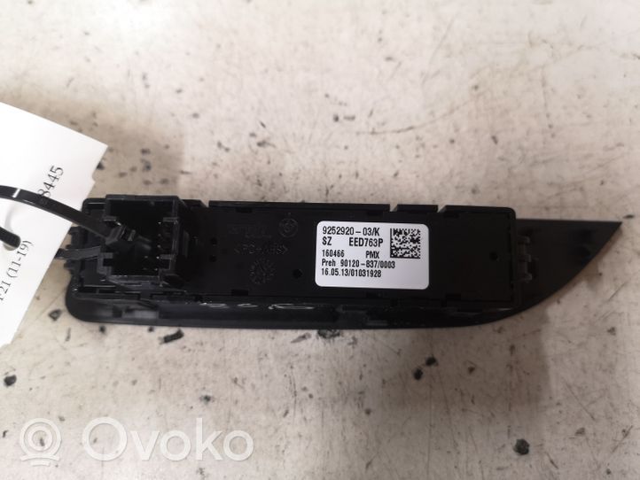 BMW 1 F20 F21 Interruttore di controllo della trazione (ASR) 925292003