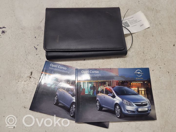 Opel Corsa D Owners service history hand book 