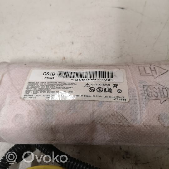 Mazda 6 Poduszka powietrzna Airbag fotela 1071988