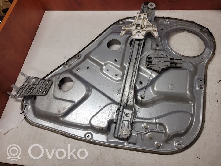 Hyundai Santa Fe Rear door window regulator with motor 2601241