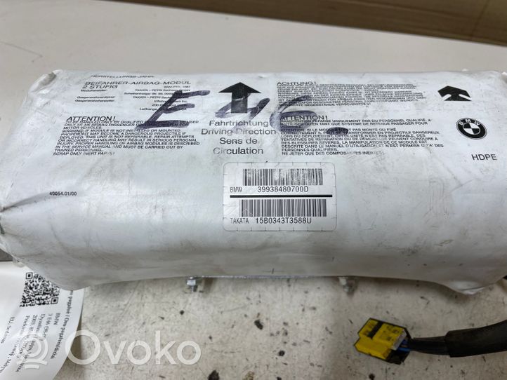 BMW 3 E46 Poduszka powietrzna Airbag pasażera 39938480700D