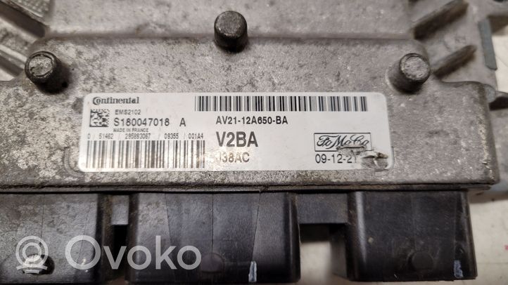 Ford Fiesta Sterownik / Moduł ECU AV2112A650BA
