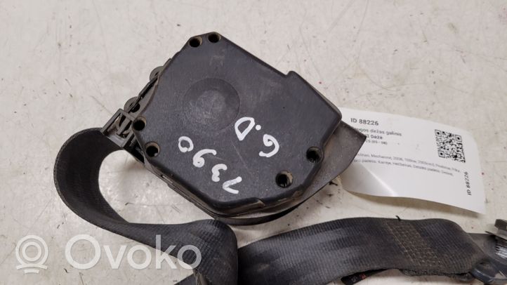 Citroen C5 Pas bezpieczeństwa fotela tylnego 96325577XX