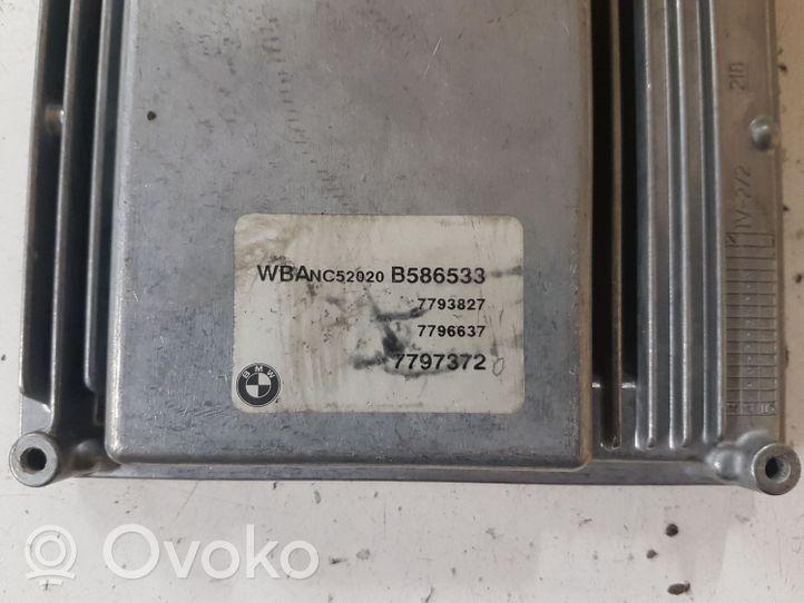 BMW 5 E60 E61 Calculateur moteur ECU DDE7796637