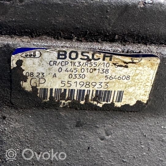 Opel Corsa C Pompa wtryskowa wysokiego ciśnienia 55198933