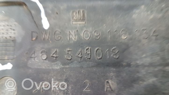 Opel Combo C Etupuskurin alempi jäähdytinsäleikkö 464549018
