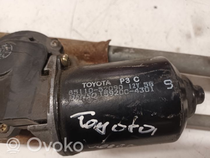 Toyota Yaris Verso Mechanizm i silniczek wycieraczek szyby przedniej / czołowej 6511052090