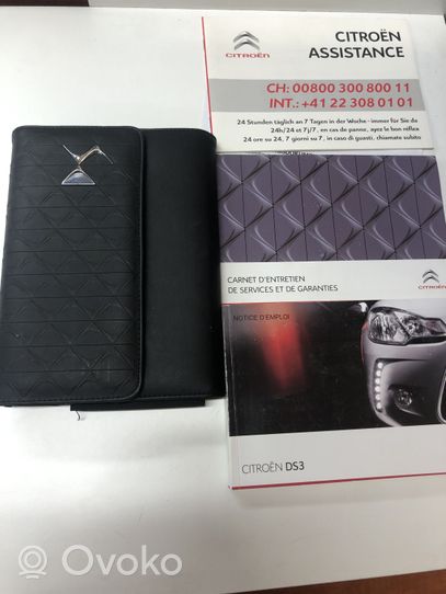 Citroen DS3 Carnet d'entretien d'une voiture 