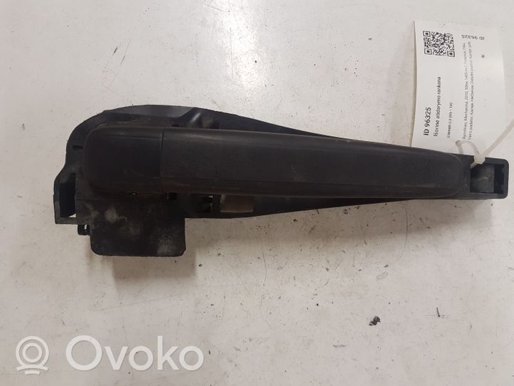 Citroen C3 Klamka zewnętrzna drzwi 9650444480