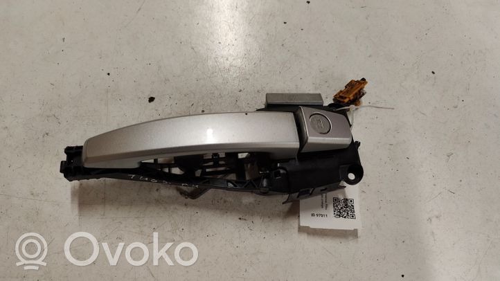 Opel Astra J Klamka zewnętrzna drzwi 13577484