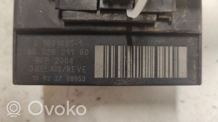 Citroen C3 Przekaźnik / Modul układu ogrzewania wstępnego 9652021180