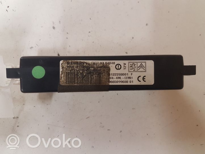 Citroen C4 I Picasso Bluetooth Modul Steuergerät 966509968001