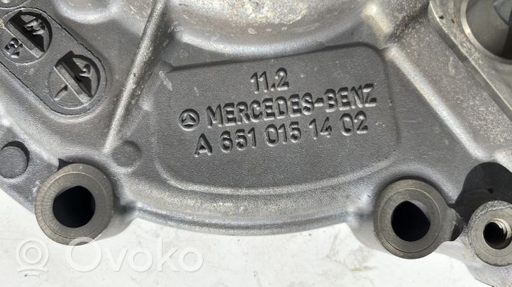 Mercedes-Benz C W204 Paskirstymo grandinės dangtelis A6510151402