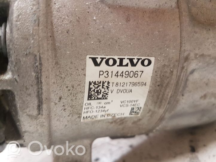 Volvo V60 Ilmastointilaitteen kompressorin pumppu (A/C) P31449067