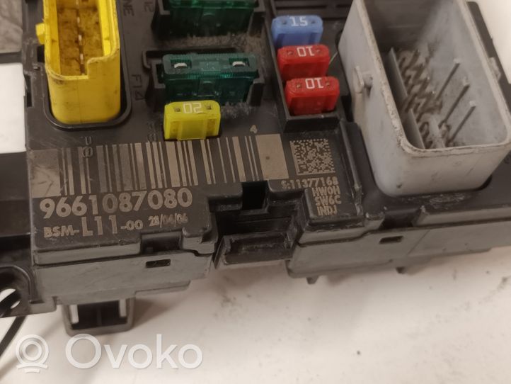 Peugeot 307 Moduł / Sterownik komfortu 9661087080