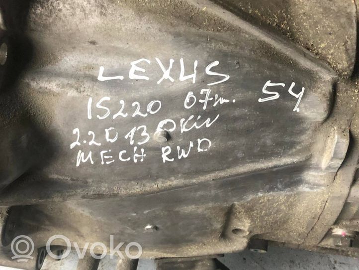 Lexus IS 220D-250-350 Manualna 6-biegowa skrzynia biegów GGHG3GE