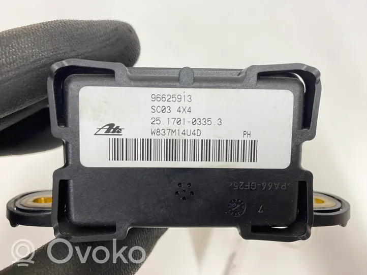 Opel Antara Vakaajan pitkittäiskiihtyvyystunnistin (ESP) 96625913