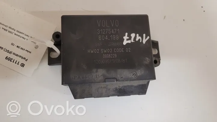 Volvo V50 Steuergerät Einparkhilfe Parktronic PDC 31275471