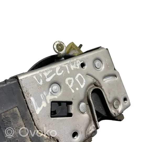 Opel Vectra C Serrure de porte avant 24447343