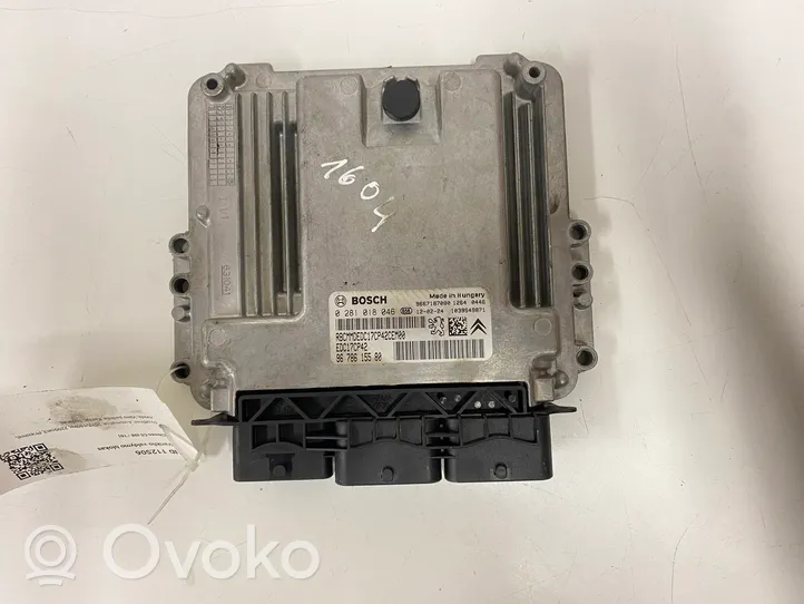 Citroen C5 Engine control unit/module 0281018046