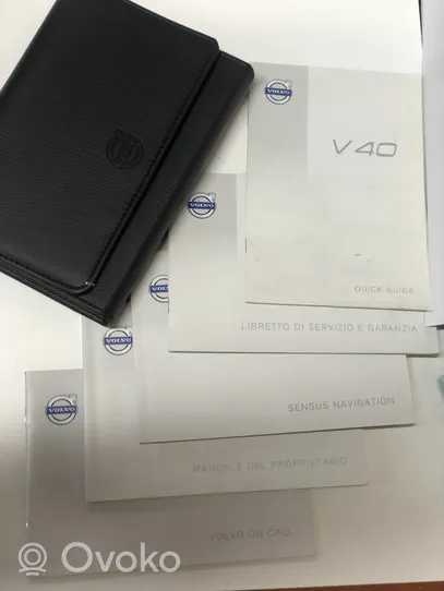 Volvo V40 Carnet d'entretien d'une voiture 