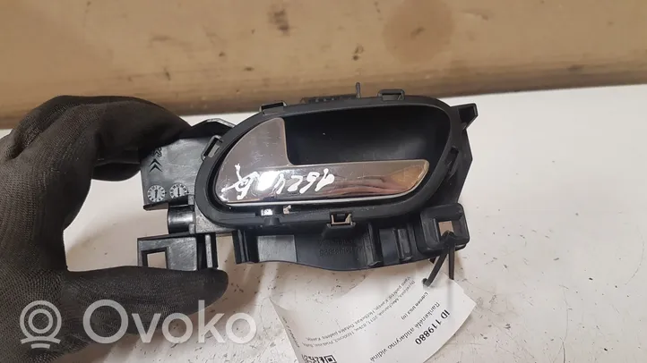 Citroen DS3 Front door interior handle 9683446877