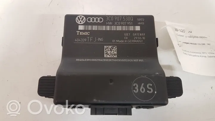 Volkswagen PASSAT CC Gateway control module 3C0907530Q