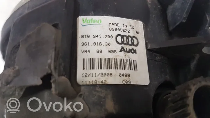 Audi A5 8T 8F Światło przeciwmgłowe przednie 89205622