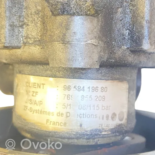 Peugeot 607 Ohjaustehostimen pumppu 9658419680