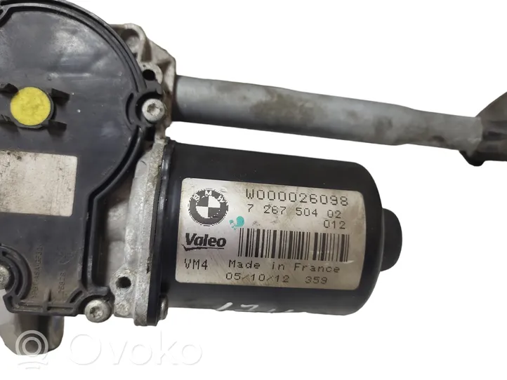 BMW 1 F20 F21 Tiranti e motorino del tergicristallo anteriore 726750402