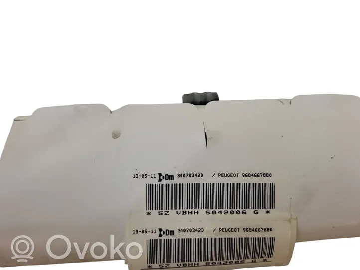 Peugeot 3008 I Airbag de toit 9684667880