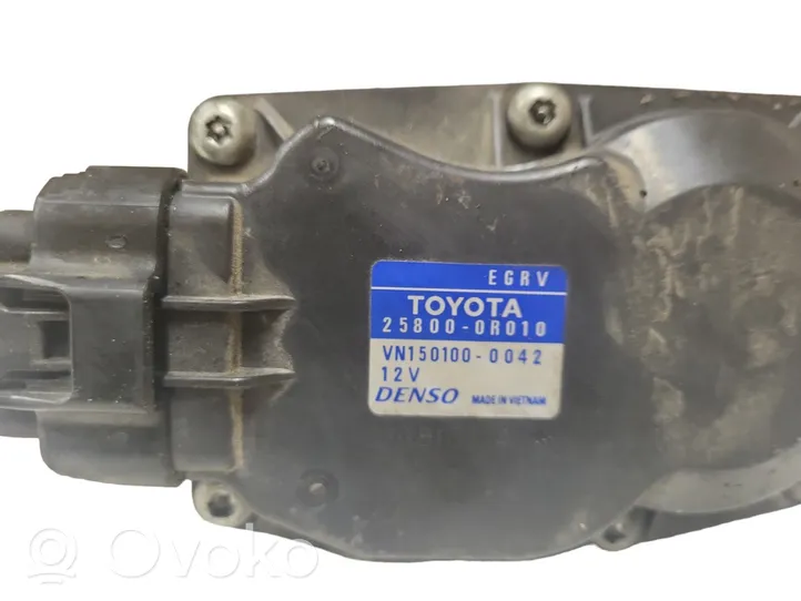 Toyota Auris 150 Soupape vanne EGR 258000R010